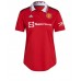 Manchester United Bruno Fernandes #8 kläder Kvinnor 2022-23 Hemmatröja Kortärmad